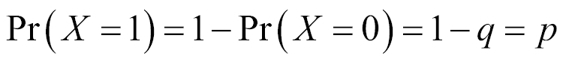 Bernoulli distribution